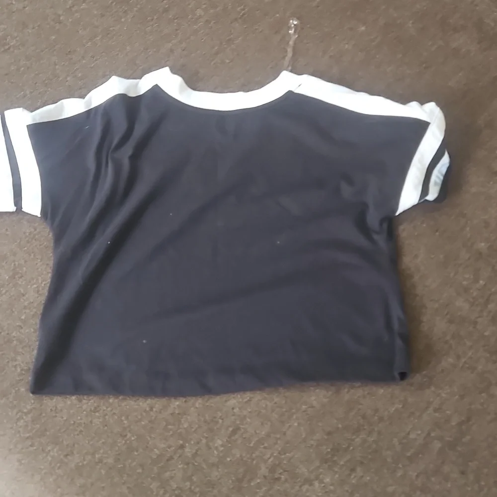 Justice Kids Black and White T-Shirt